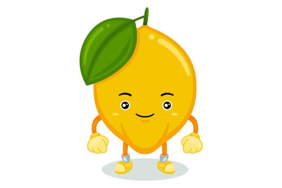 Cute Lemon Mascot Character Vector: A Versatile Tool for Creative Branding and Illustration