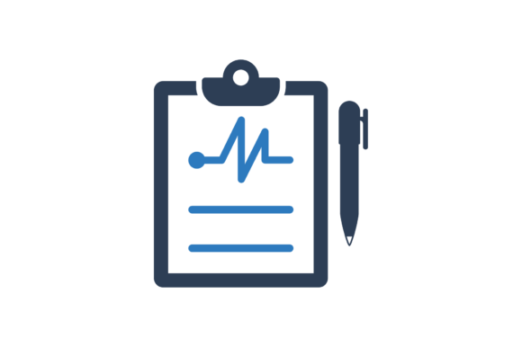 Medical ECG Report Icon: A Versatile Design Tool