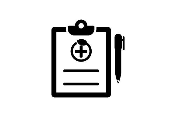Medical Report Icon: A Versatile Design Element for Diverse Projects