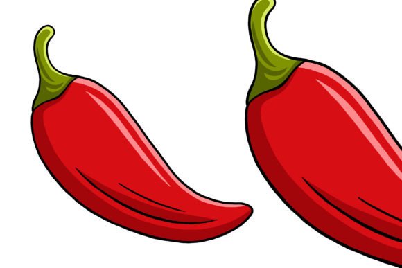 Red Hot Chilli Vector Illustration: A Versatile Design Solution