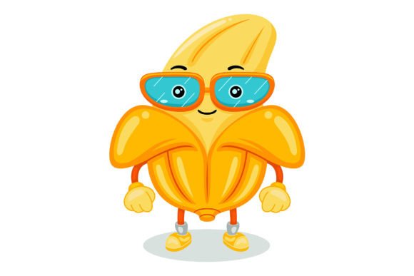 Unlock Creativity with Cute Banana Mascot Character Vector