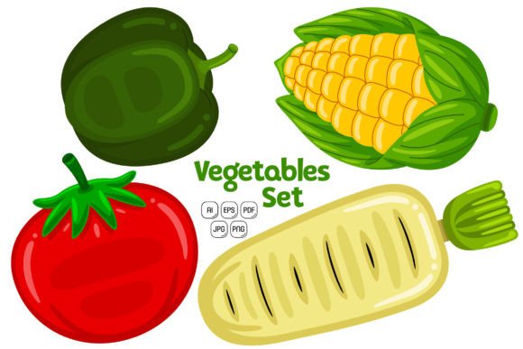 Unlocking Creative Potential with Vegetables Set Vector 02: A Comprehensive Guide